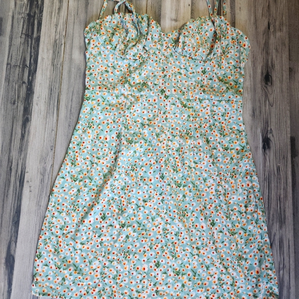 Womens Floral Print Dress